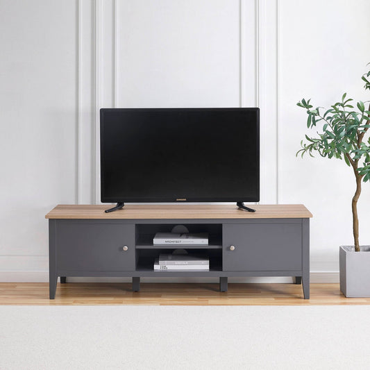 Nell TV Unit - Charcoal - DUSK