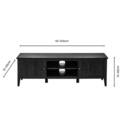 Nell Tv Unit for TVs up to 60" - Walnut - DUSK