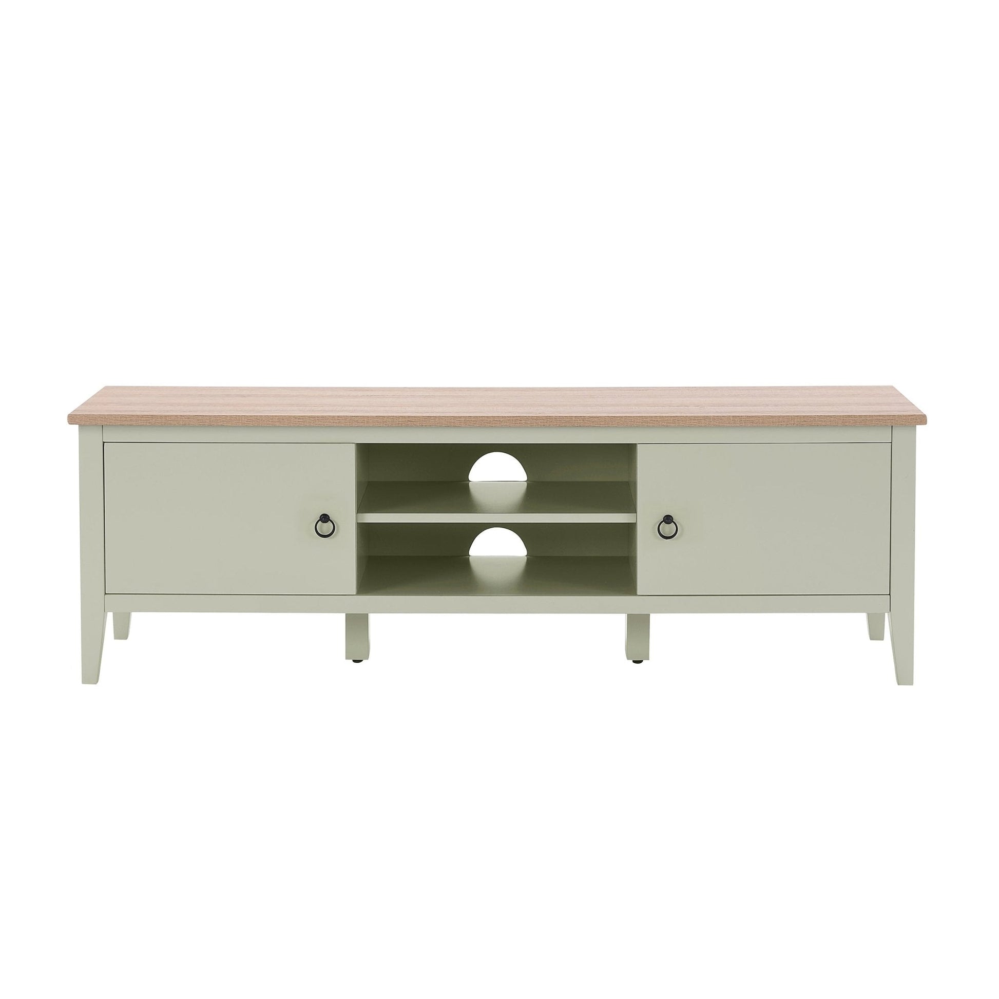 Nell TV Unit - Sage Green - DUSK