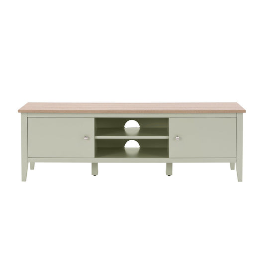 Nell TV Unit - Sage Green - DUSK