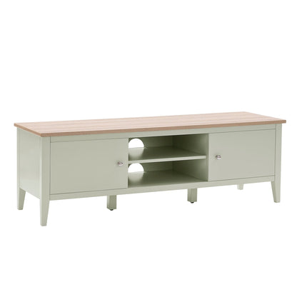 Nell TV Unit - Sage Green - DUSK