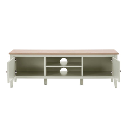 Nell TV Unit - Sage Green - DUSK