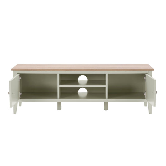 Nell TV Unit - Sage Green - DUSK