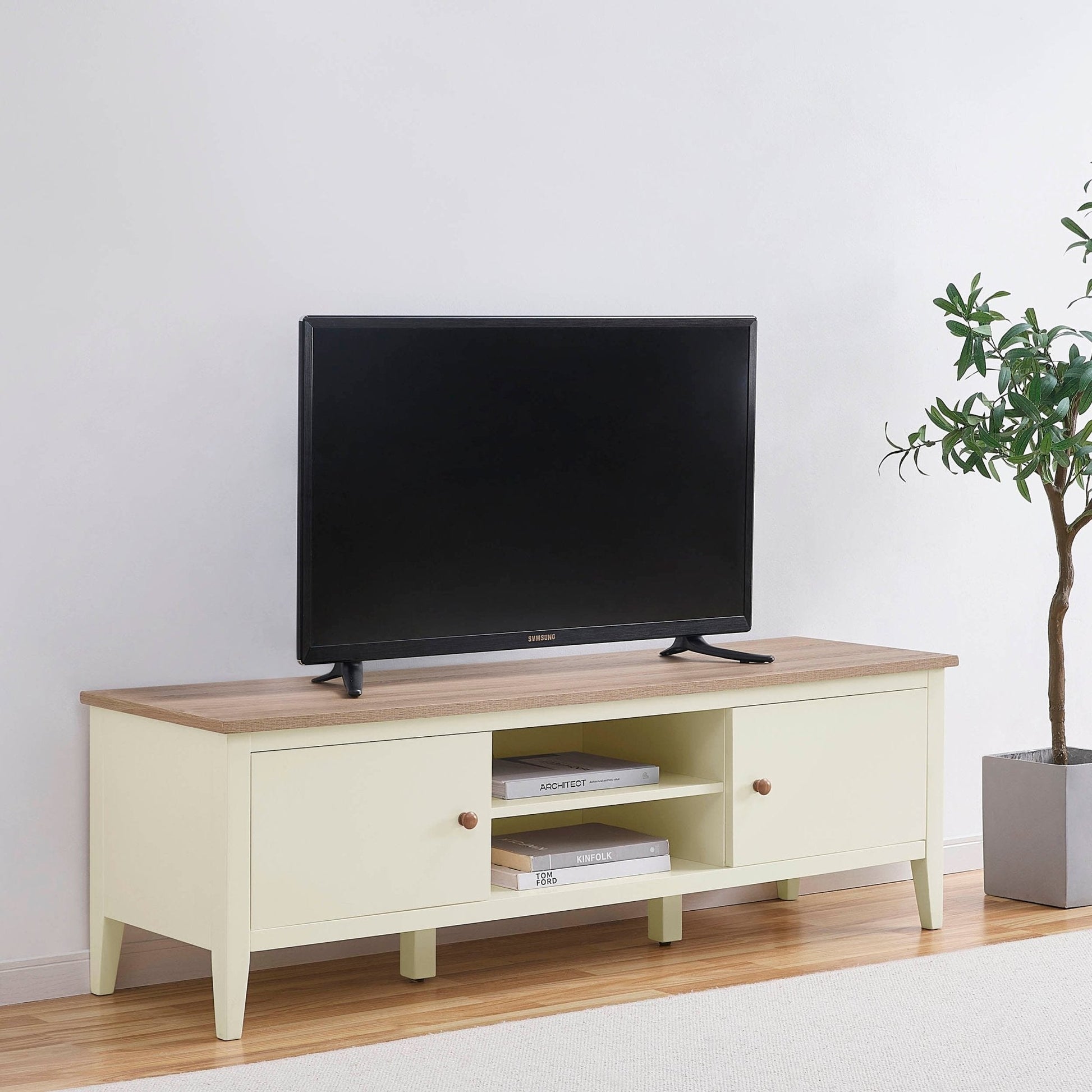 Nell TV Unit - Stone - DUSK