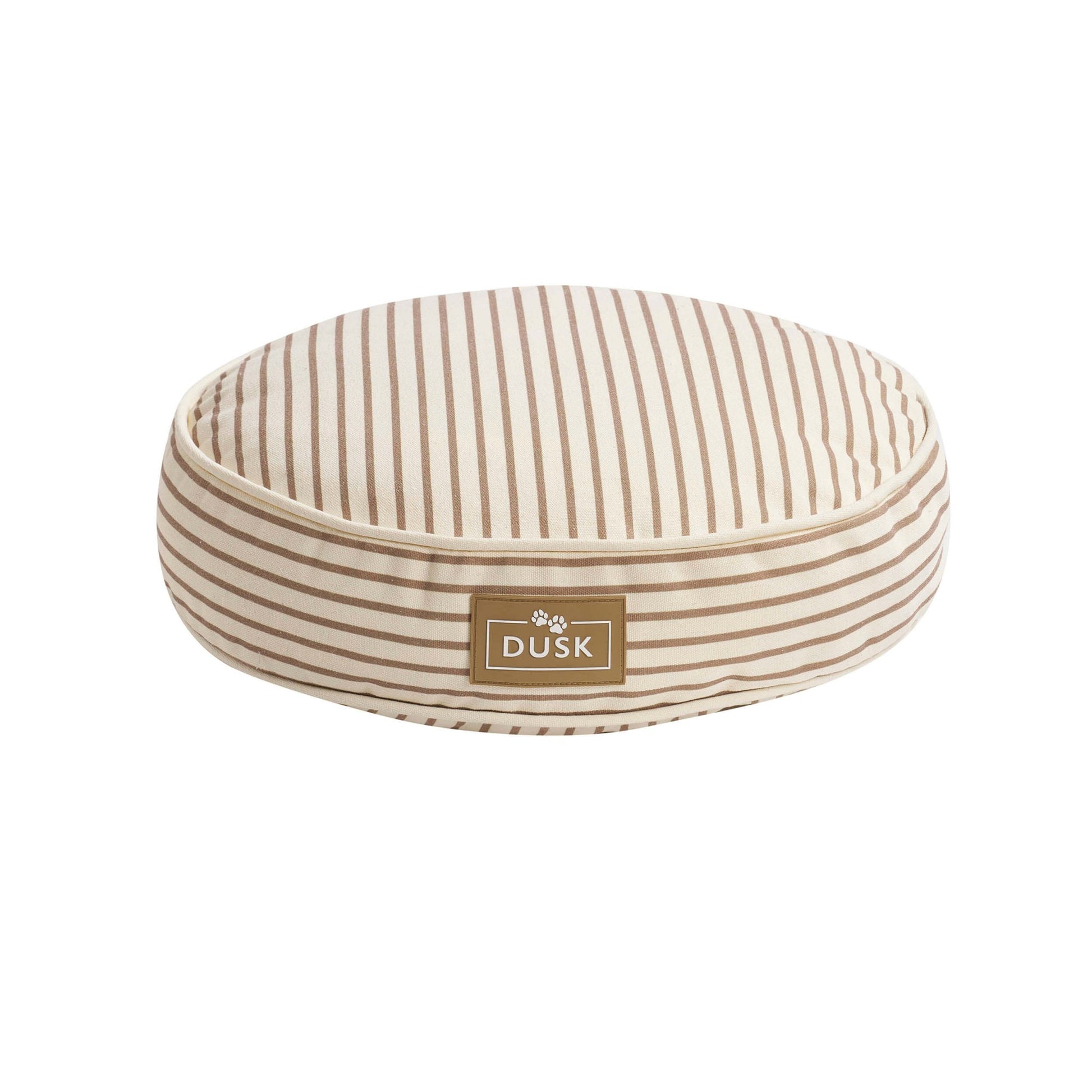 Nola Circle Striped Pillow Bed - Natural - DUSK