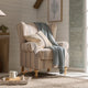 Nora Armchair - Natural Stripe - DUSK
