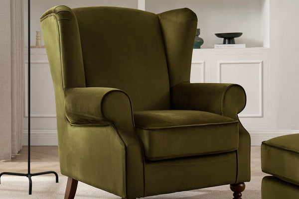 Nora Armchair - Rich Green - DUSK