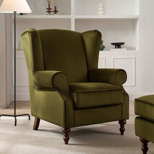 Nora Armchair - Rich Green - DUSK