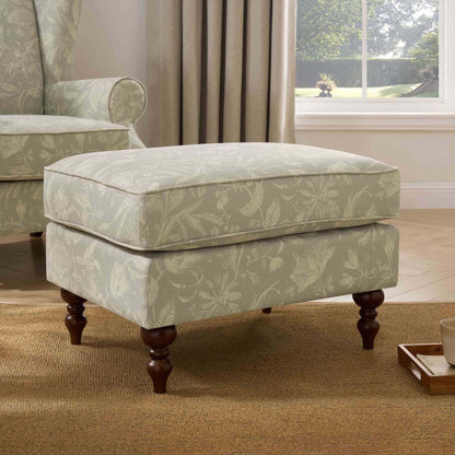 Nora Pouffe - Floral - DUSK