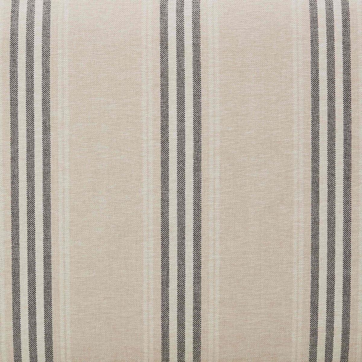 Nora Pouffe - Natural 3 Stripe - DUSK