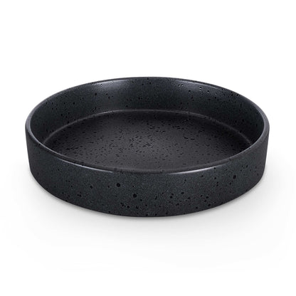 Nori Stoneware Serving Bowl - Black - DUSK