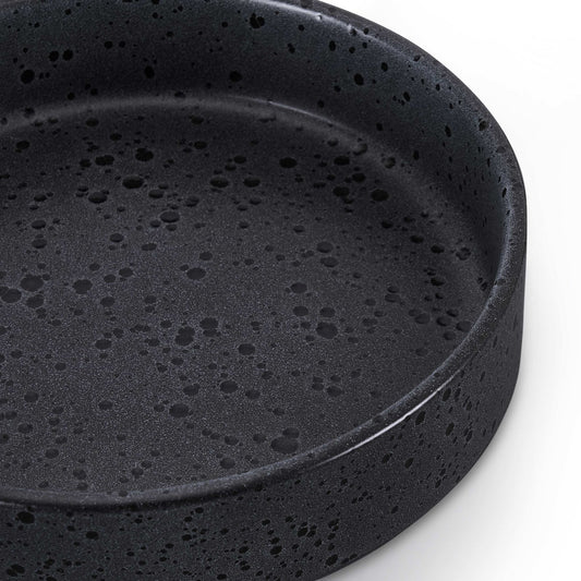 Nori Stoneware Serving Bowl - Black - DUSK