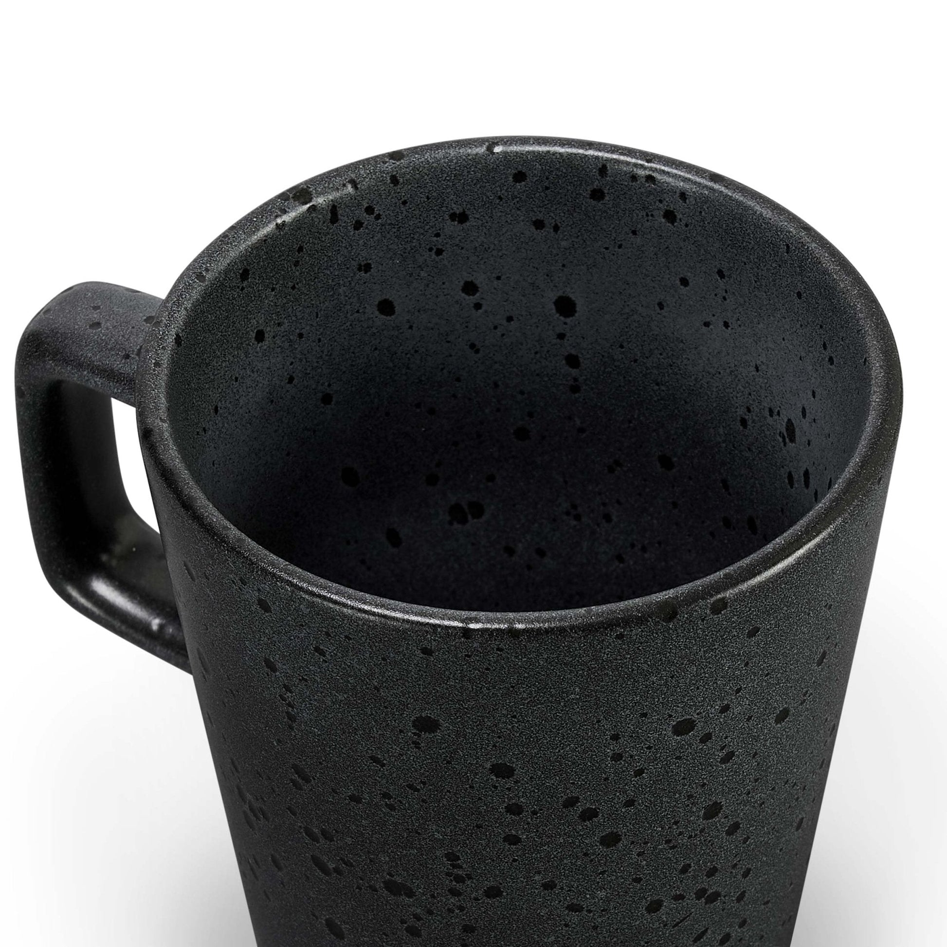 Nori Stoneware Set of 2 Mugs - Black - DUSK