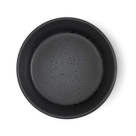 Nori Stoneware Set of 4 Cereal Bowls - Black - DUSK