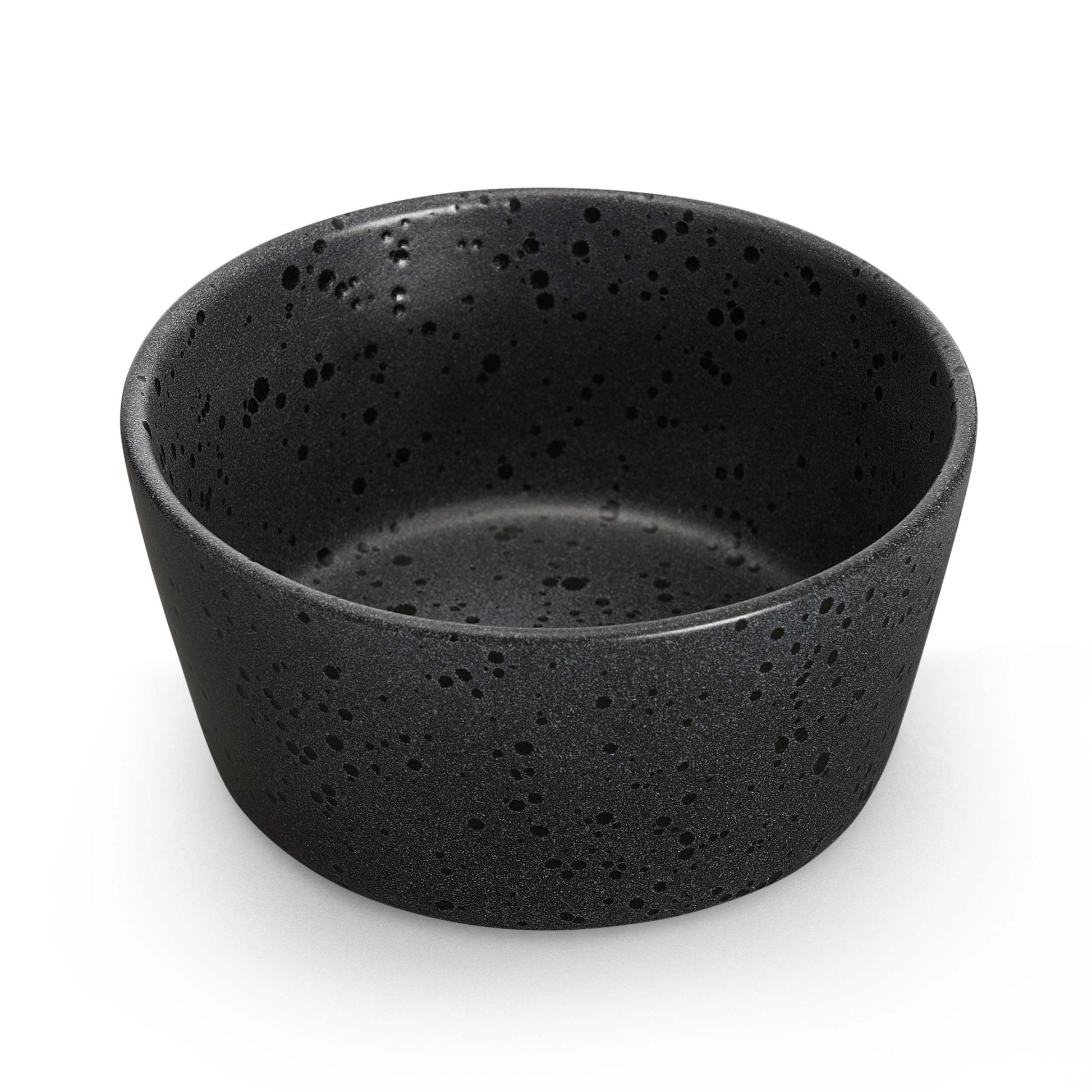 Nori Stoneware Set of 4 Cereal Bowls - Black - DUSK