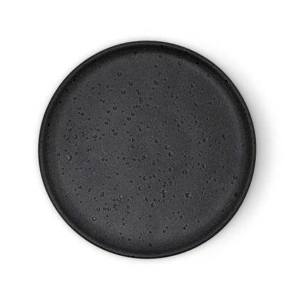 Nori Stoneware Set of 4 Side Plates - Black - DUSK