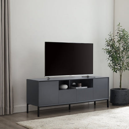 Nova 140cm TV Unit - Charcoal - DUSK