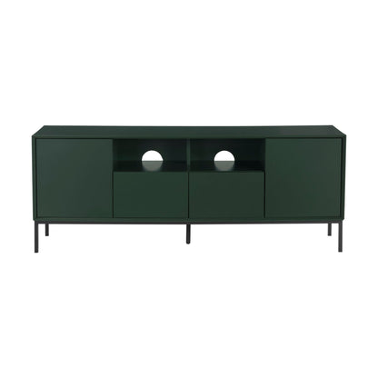 Nova 140cm TV Unit - Forest Green - DUSK