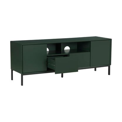 Nova 140cm TV Unit - Forest Green - DUSK