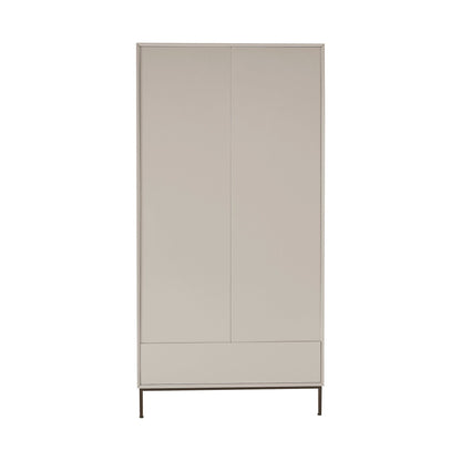 Nova 2 Door Wardrobe - Taupe - DUSK