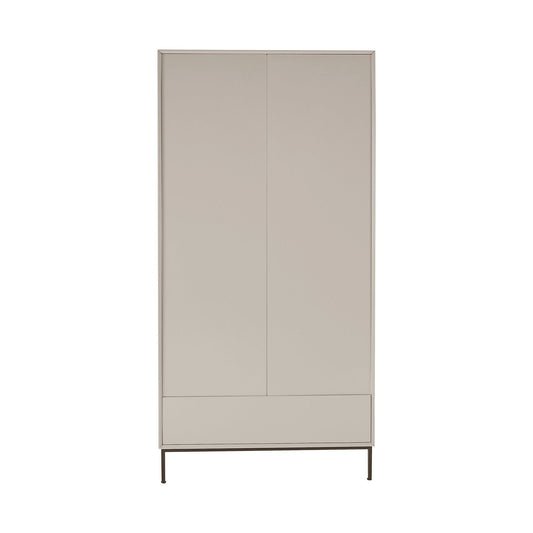 Nova 2 Door Wardrobe - Taupe - DUSK