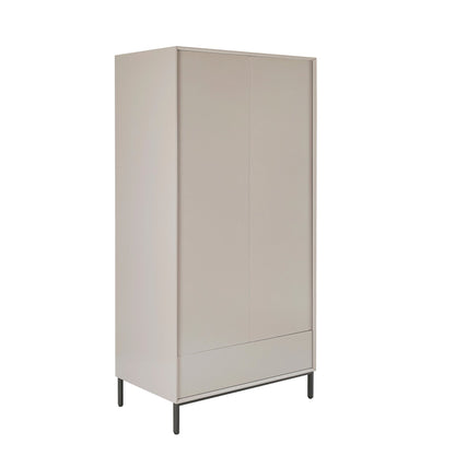 Nova 2 Door Wardrobe - Taupe - DUSK