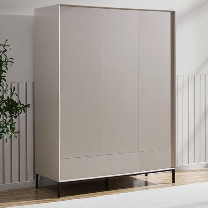 Nova 3 Door Wardrobe - Taupe - DUSK