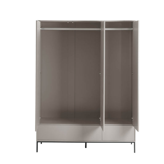 Nova 3 Door Wardrobe - Taupe - DUSK