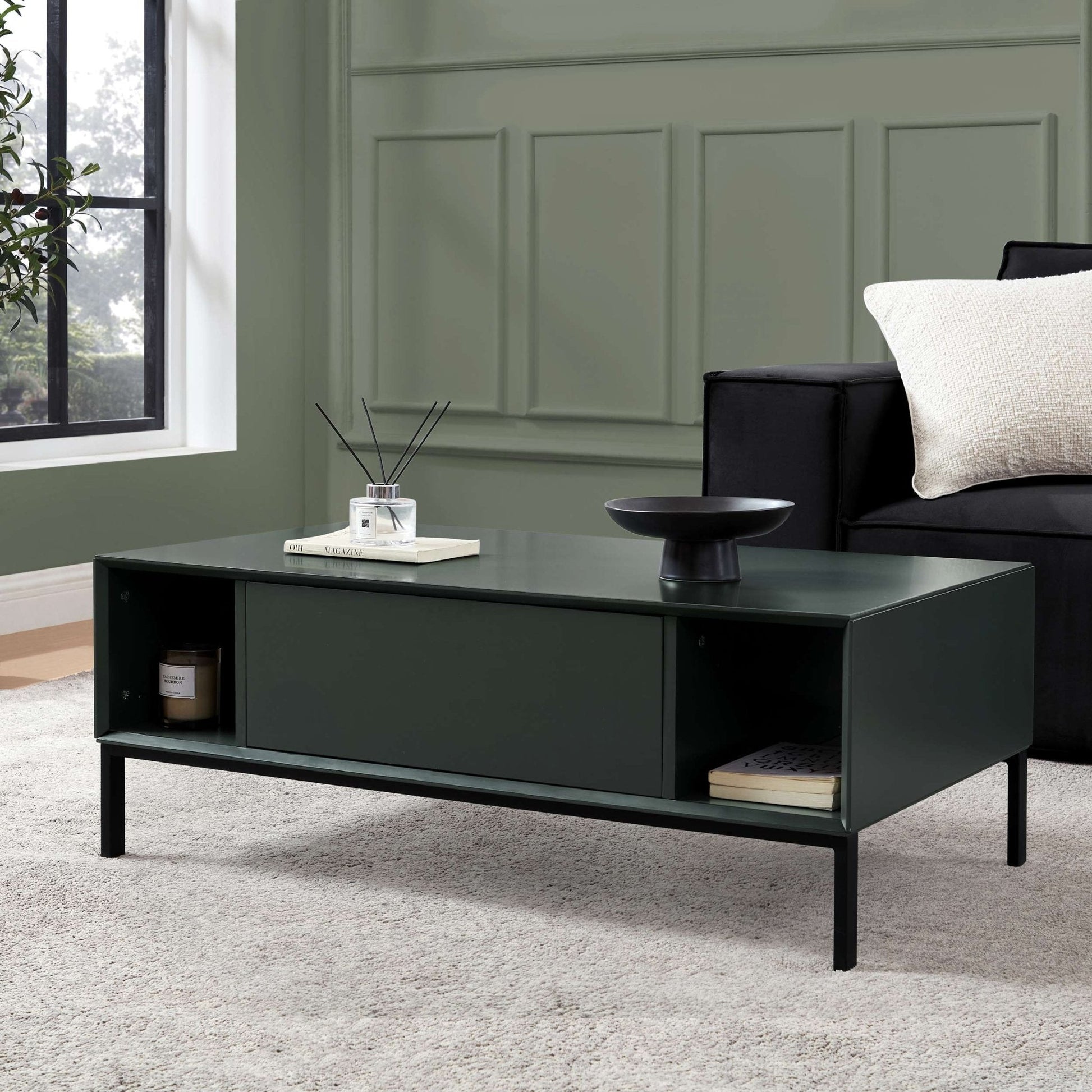 Nova Coffee Table - Forest Green - DUSK