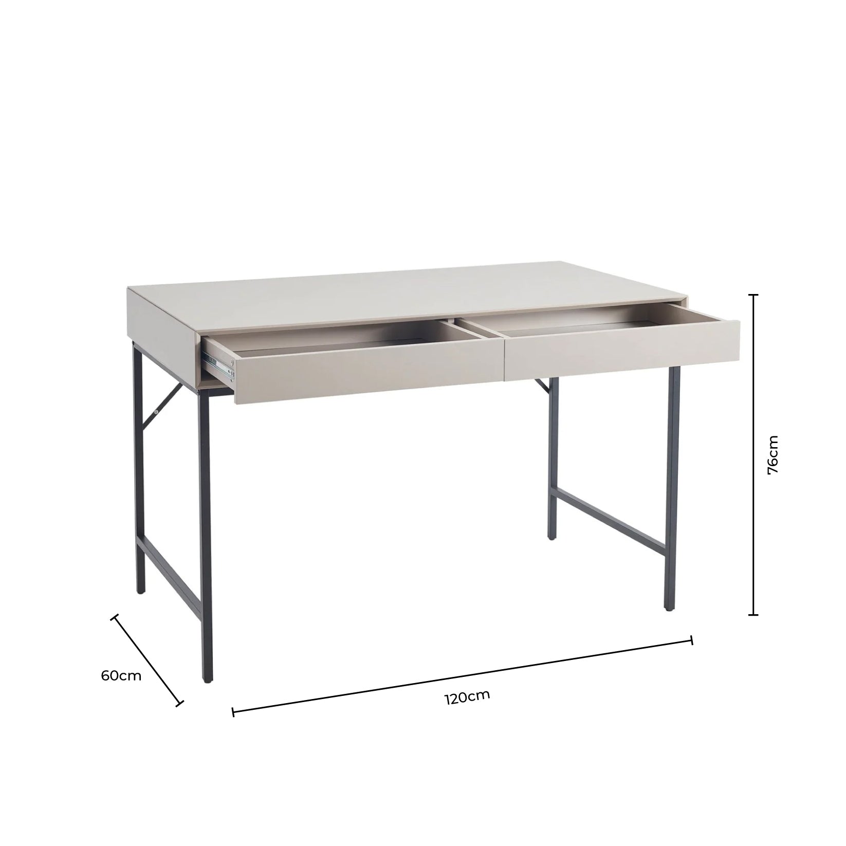 Nova Desk - Forest Green - DUSK