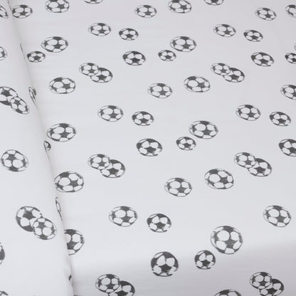 Ollie Football 100% Cotton Fitted Sheet - DUSK