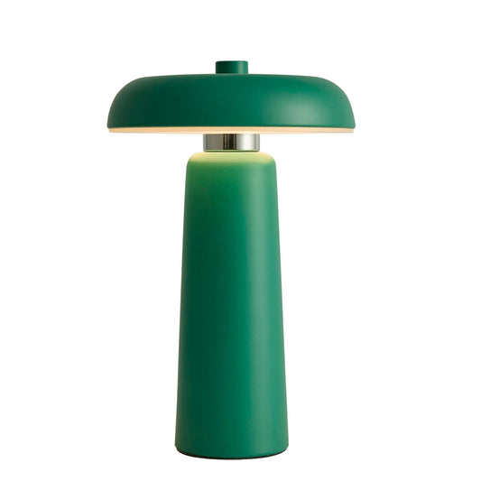 Oran LED Rechargeable Wireless Table Lamp - Green - DUSK