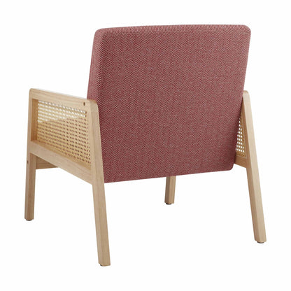 Orla Accent Chair - Berry Chevron - DUSK