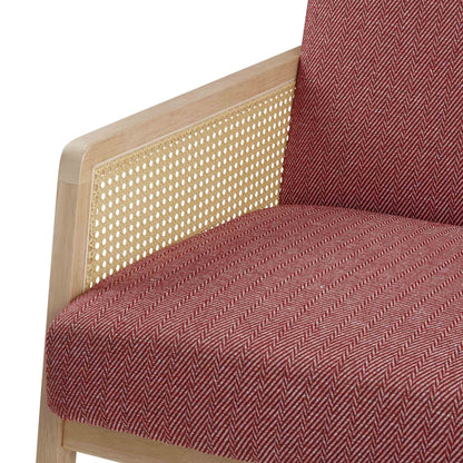 Orla Accent Chair - Berry Chevron - DUSK