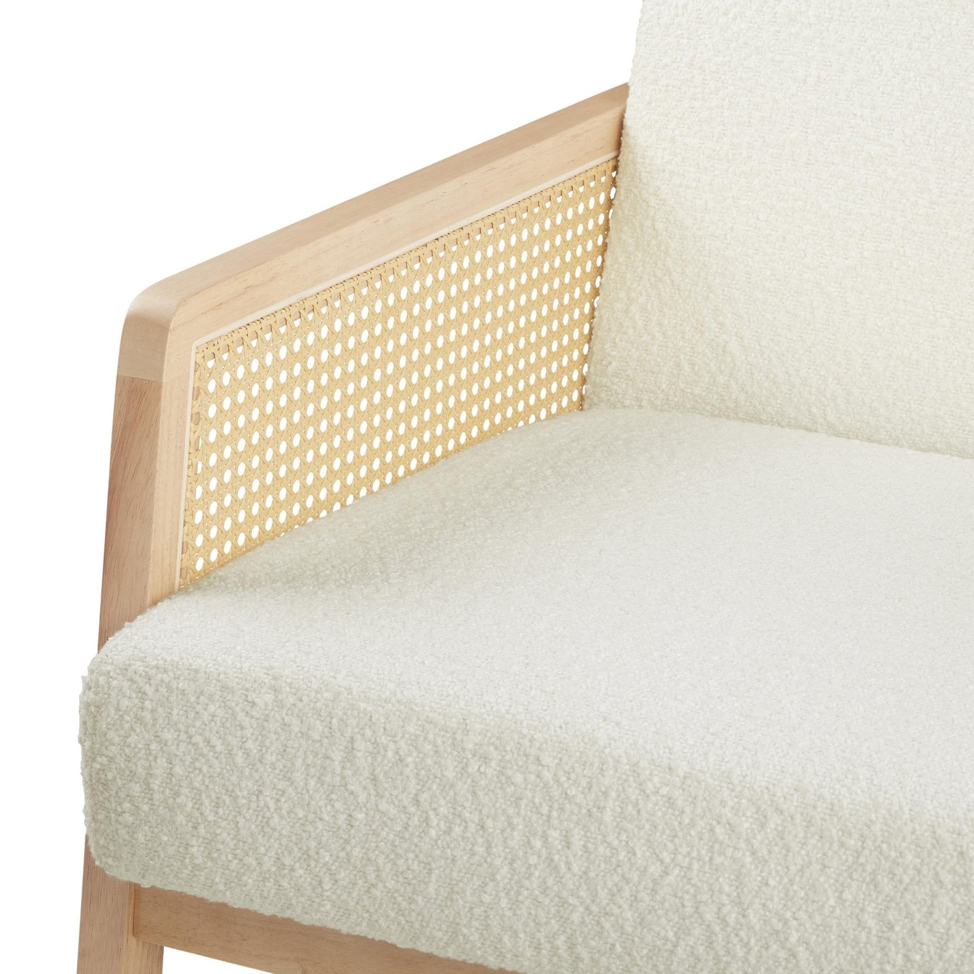 Orla Accent Chair - Boucle Ivory - DUSK