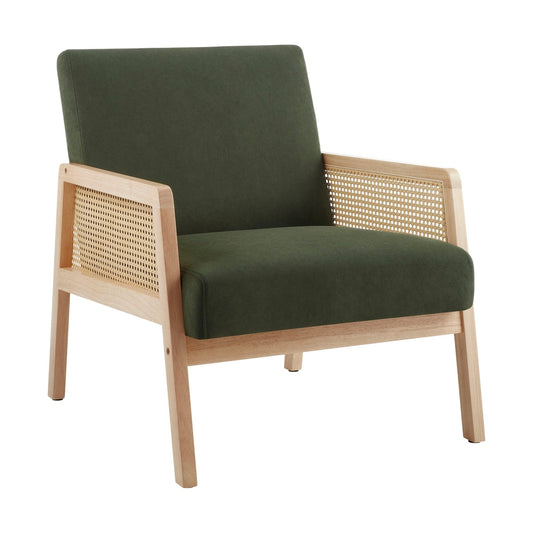 Orla Accent Chair - Dark Olive - DUSK