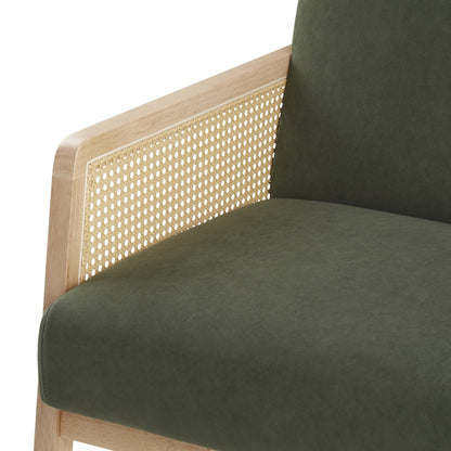 Orla Accent Chair - Dark Olive - DUSK