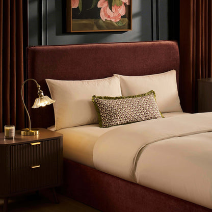 Oslo Ottoman Storage Bed - Chenille Dark Rust - DUSK