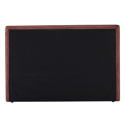 Oslo Ottoman Storage Bed - Chenille Dark Rust - DUSK