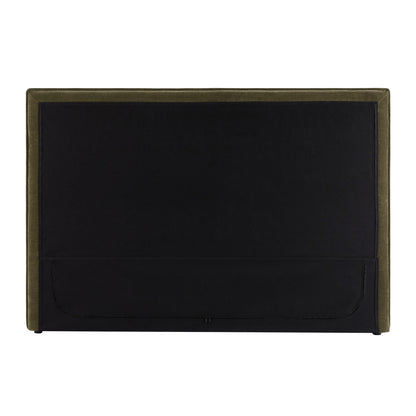 Oslo Ottoman Storage Bed - Chenille Olive - DUSK