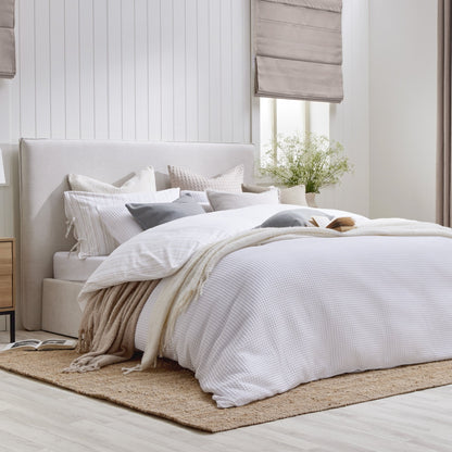 Oslo Ottoman Storage Bed - Ivory - DUSK