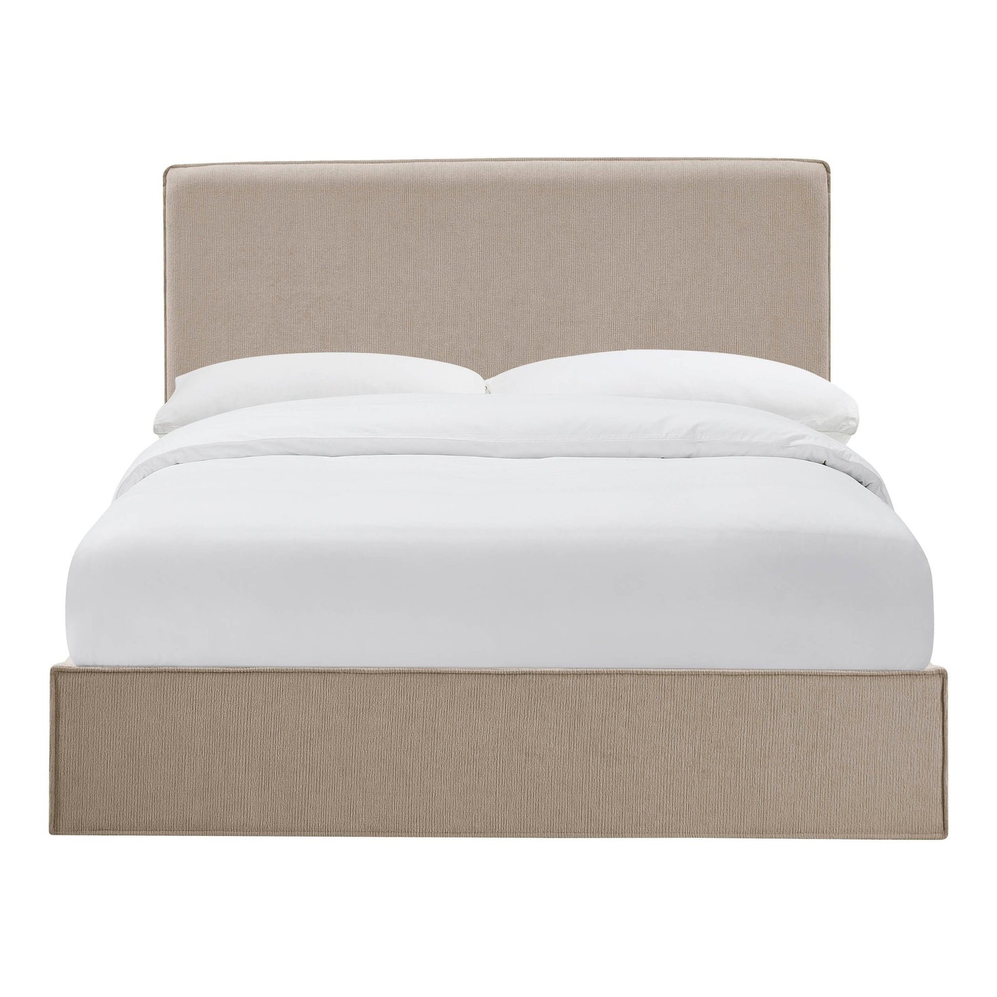 Oslo Ottoman Storage Bed - Textured Oatmeal - DUSK
