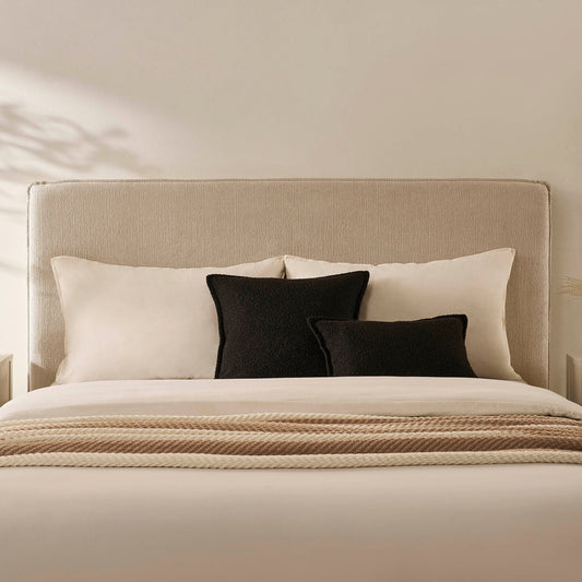 Oslo Ottoman Storage Bed - Textured Oatmeal - DUSK