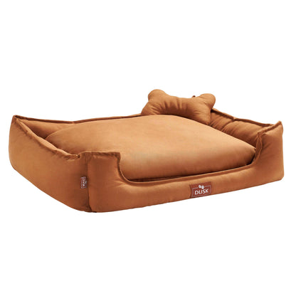 Otis Dog Bed with Bone Cushion - Burnt Orange - DUSK