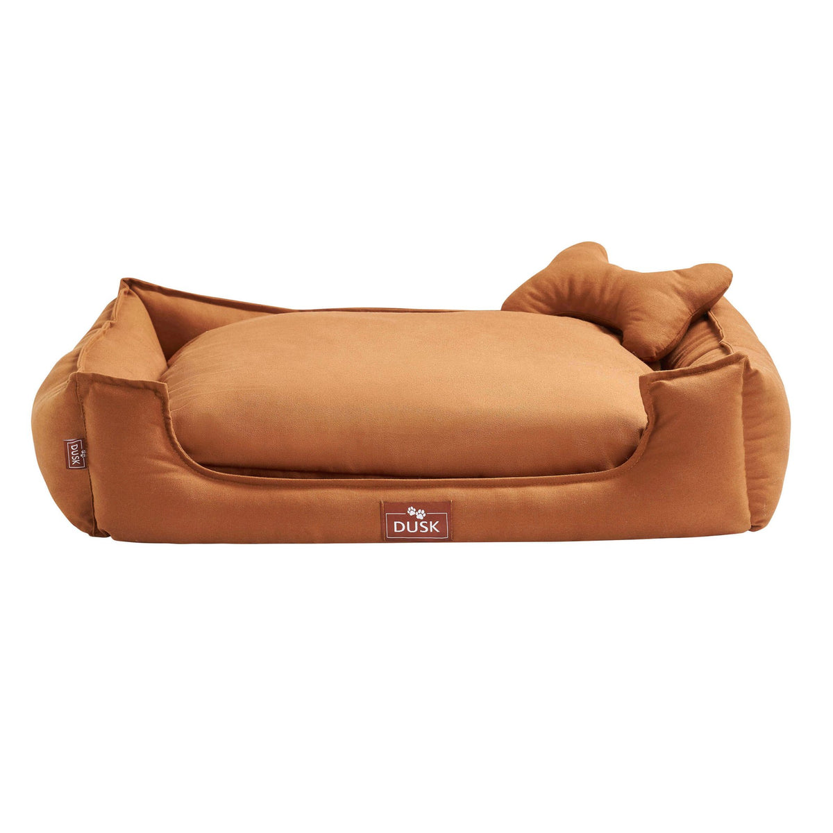 Otis Dog Bed with Bone Cushion - Burnt Orange - DUSK