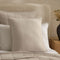 Oxford 100% Pure Cotton Quilted Cushion Cover - Champagne - DUSK