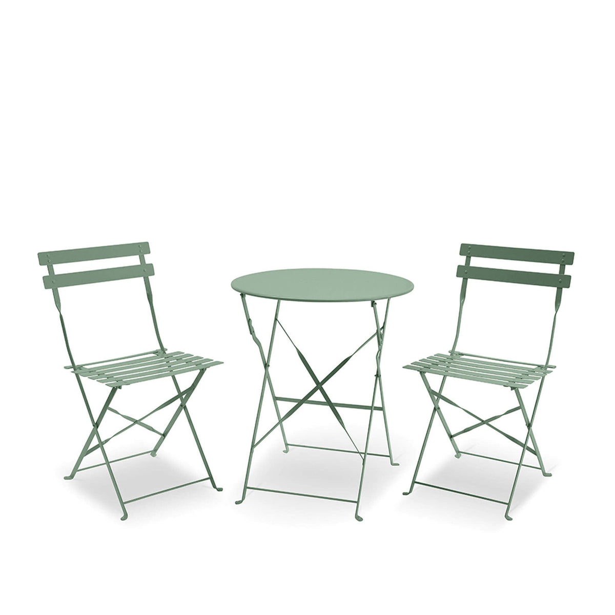 Padstow Outdoor 2 Seater Bistro Set - Moss - DUSK