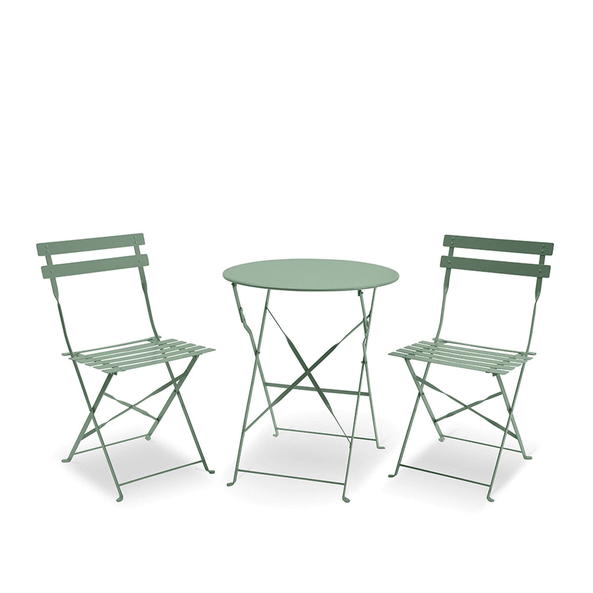 Padstow Outdoor 2 Seater Bistro Set - Moss - DUSK