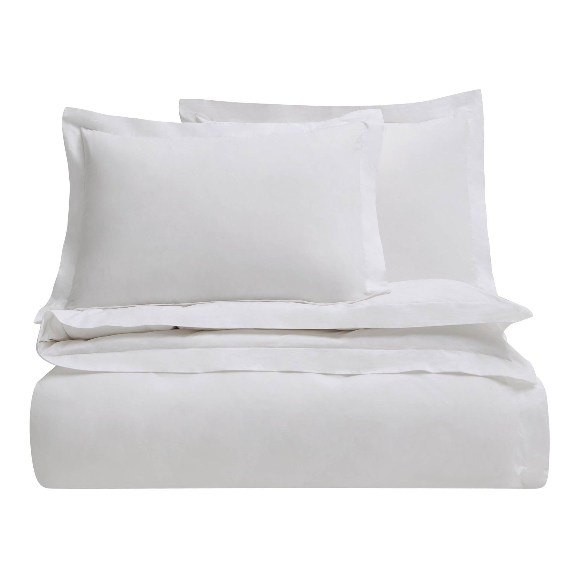 Pair of 100% Egyptian Cotton 600 Thread Count Oxford Pillowcases - White - DUSK
