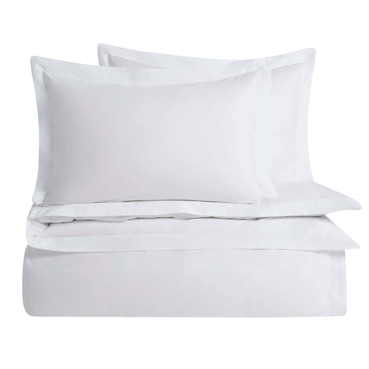 Pair of Anti - Allergy 200 Thread Count Oxford Pillowcases - White - DUSK